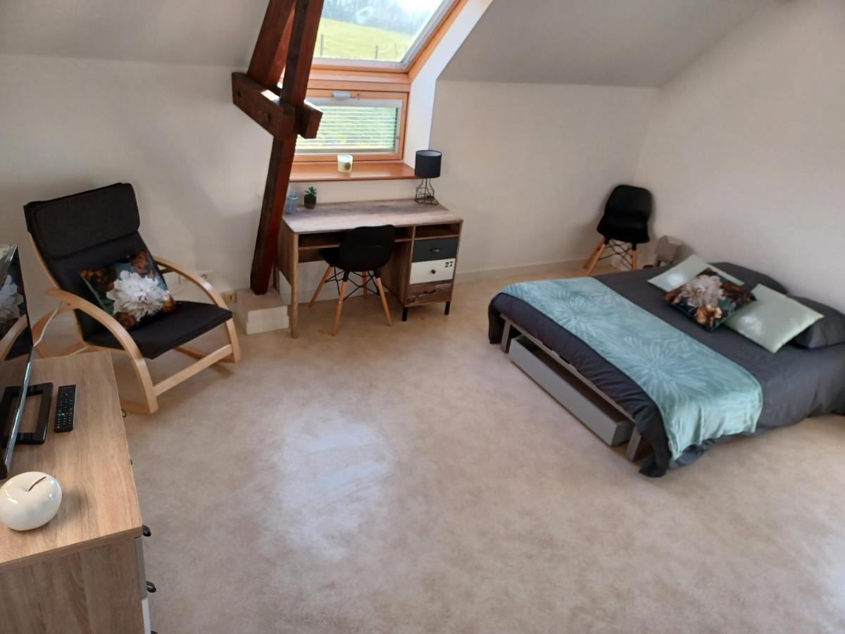 Joli Appartement Avec Vue Sur La Baie อาวร็องช์ ภายนอก รูปภาพ